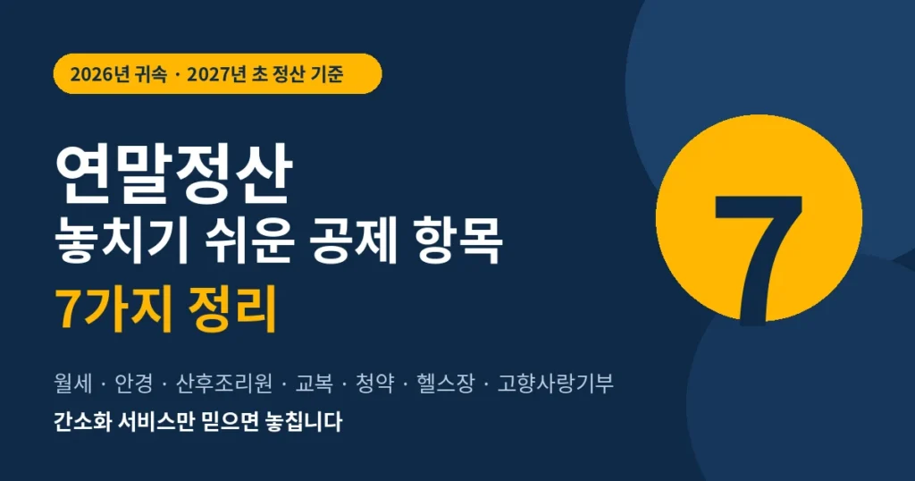 Yeonmal jeongsan 7 gongje featured