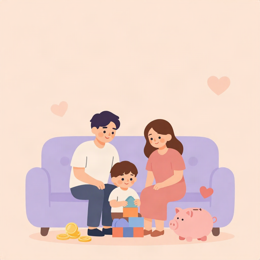 부모급여 관련 일러스트